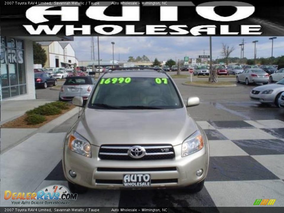 2007 Toyota RAV4 Limited Savannah Metallic / Taupe Photo #2