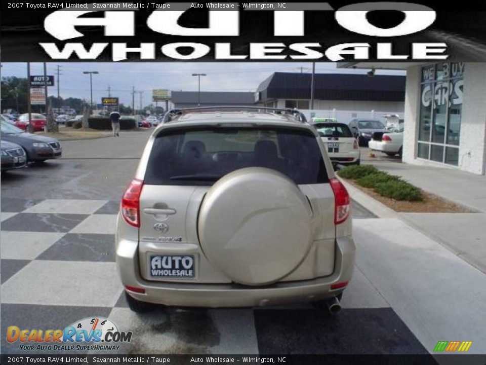 2007 Toyota RAV4 Limited Savannah Metallic / Taupe Photo #3