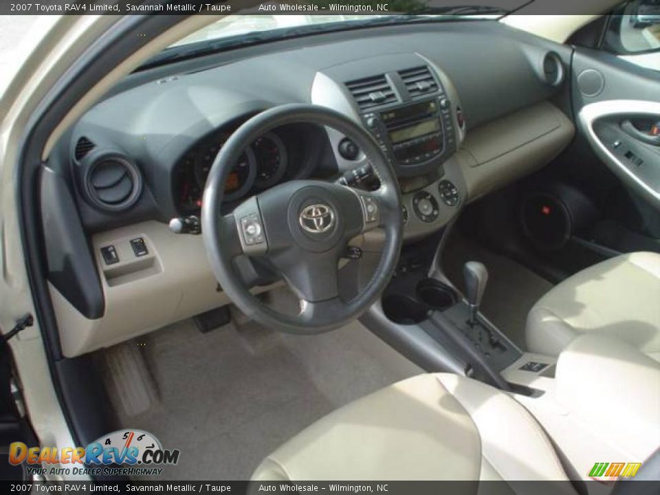 2007 Toyota RAV4 Limited Savannah Metallic / Taupe Photo #9