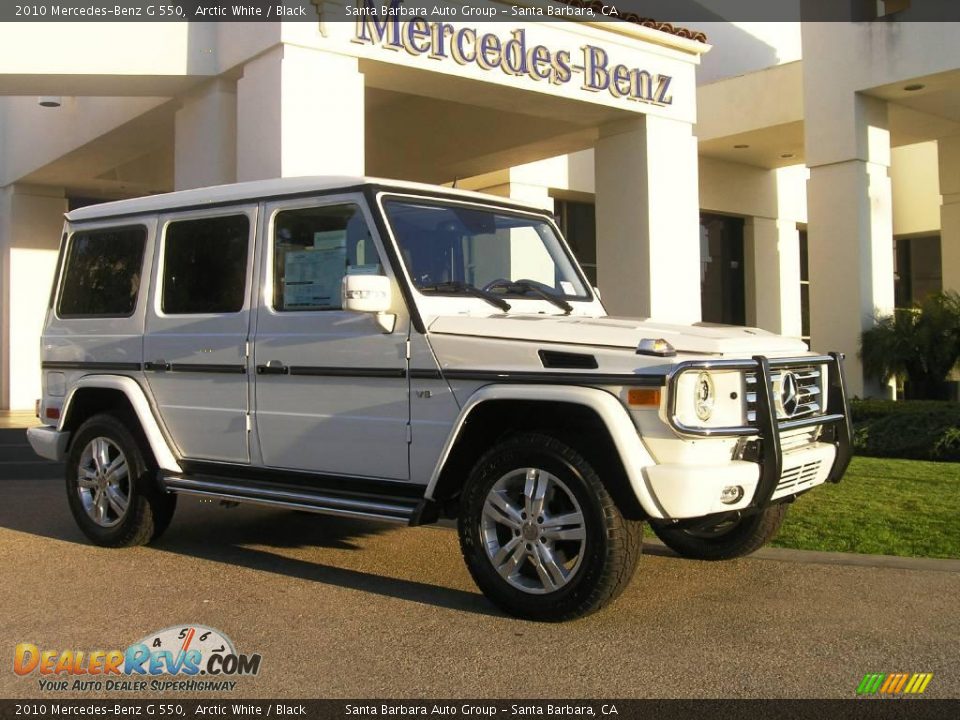 2010 Mercedes-Benz G 550 Arctic White / Black Photo #1