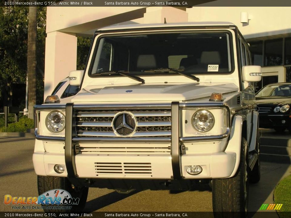 2010 Mercedes-Benz G 550 Arctic White / Black Photo #2