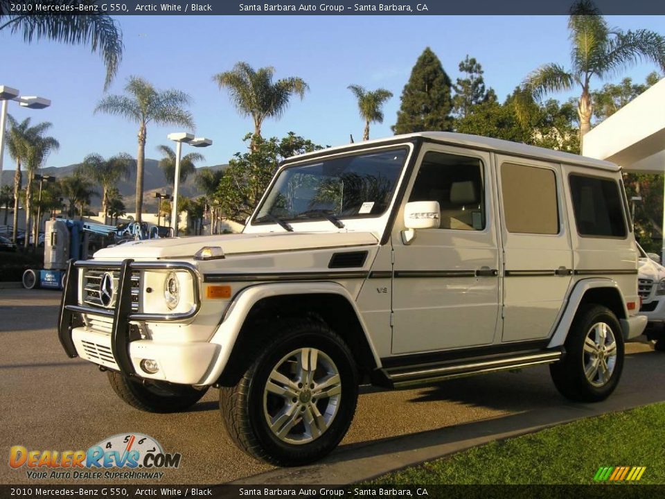 2010 Mercedes-Benz G 550 Arctic White / Black Photo #3