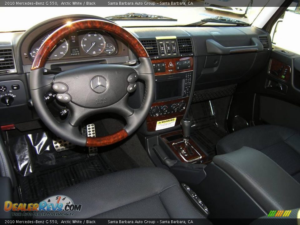 2010 Mercedes-Benz G 550 Arctic White / Black Photo #6