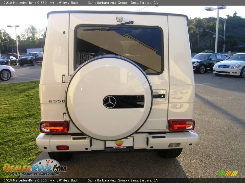 2010 Mercedes-Benz G 550 Arctic White / Black Photo #7