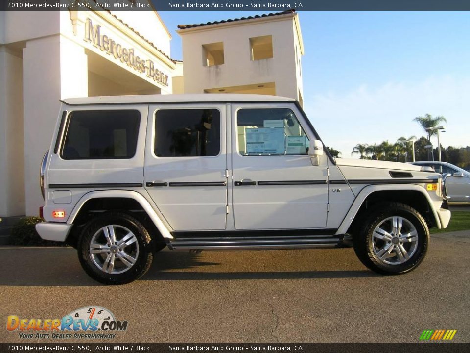 2010 Mercedes-Benz G 550 Arctic White / Black Photo #8