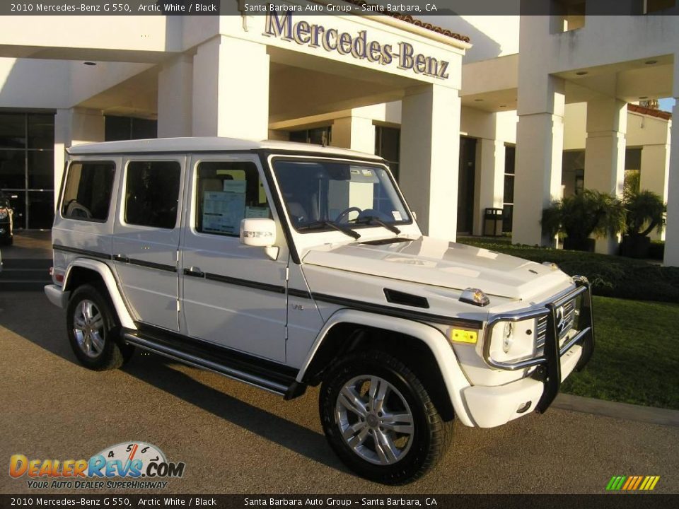 2010 Mercedes-Benz G 550 Arctic White / Black Photo #9