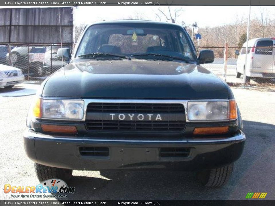 1994 Toyota Land Cruiser Dark Green Pearl Metallic / Black Photo #1