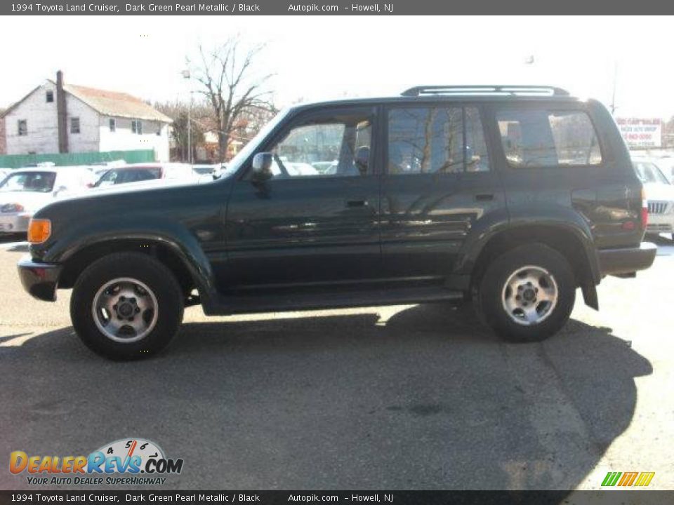 1994 Toyota Land Cruiser Dark Green Pearl Metallic / Black Photo #4