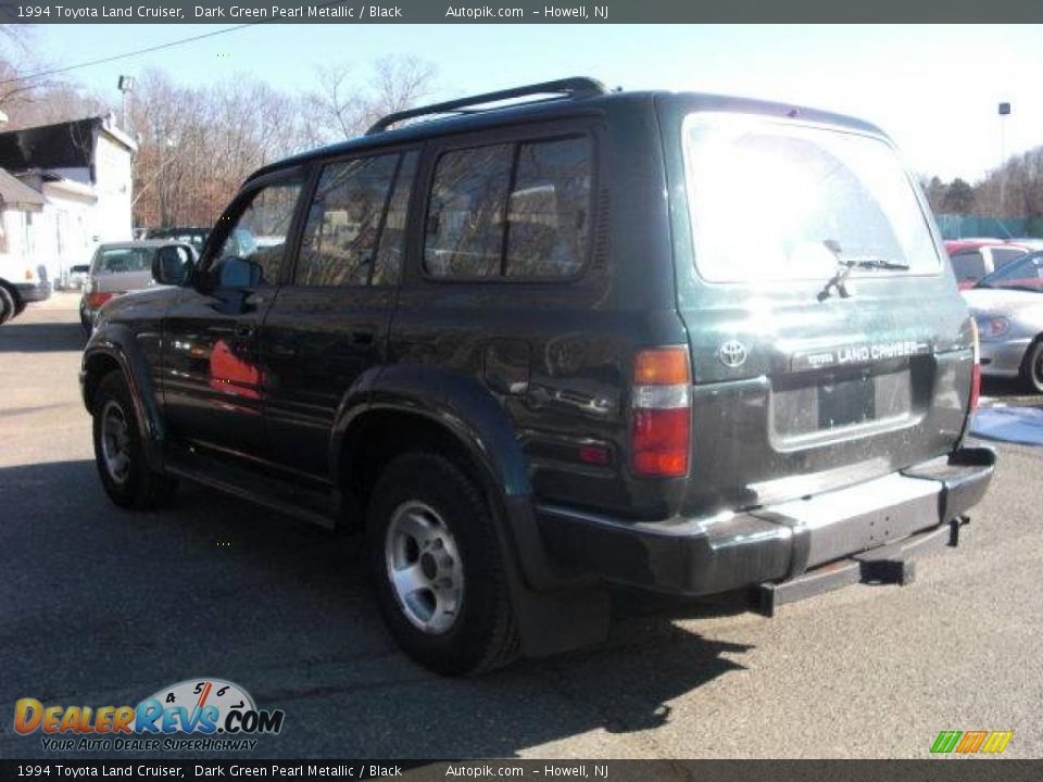 1994 Toyota Land Cruiser Dark Green Pearl Metallic / Black Photo #5