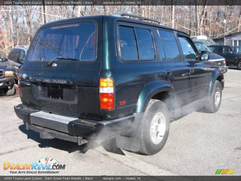 1994 Toyota Land Cruiser Dark Green Pearl Metallic / Black Photo #7