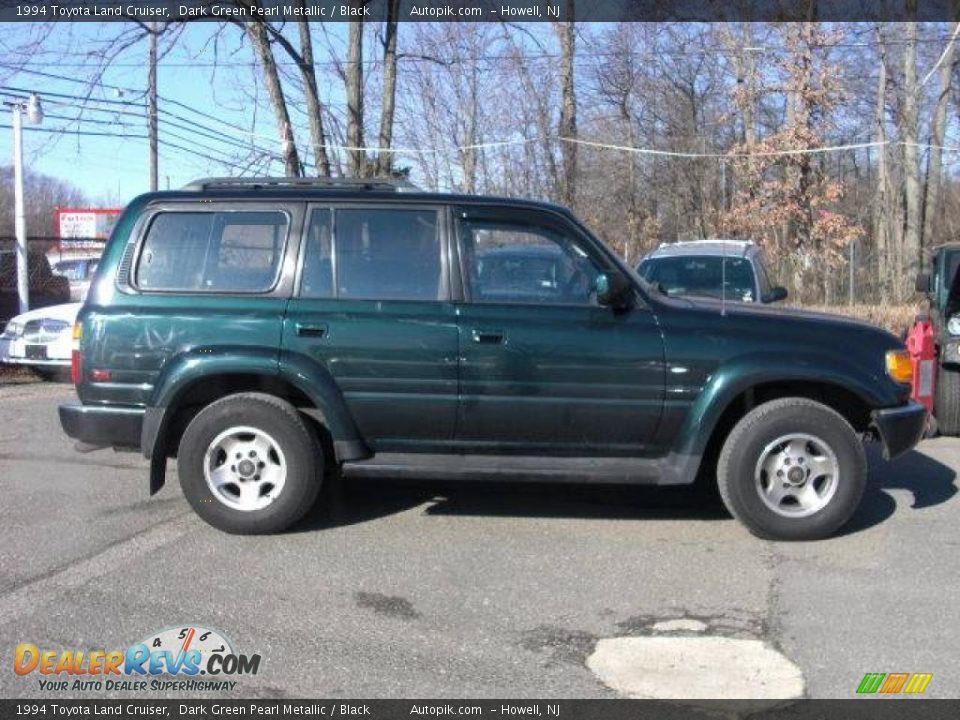1994 Toyota Land Cruiser Dark Green Pearl Metallic / Black Photo #8