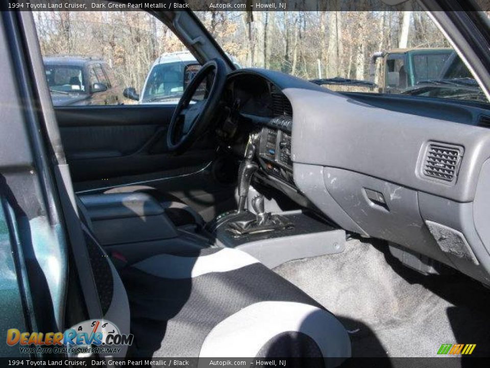 1994 Toyota Land Cruiser Dark Green Pearl Metallic / Black Photo #10