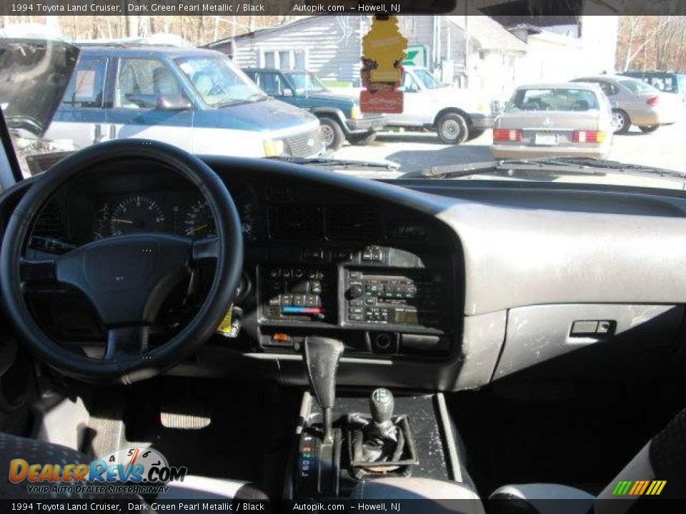 1994 Toyota Land Cruiser Dark Green Pearl Metallic / Black Photo #13