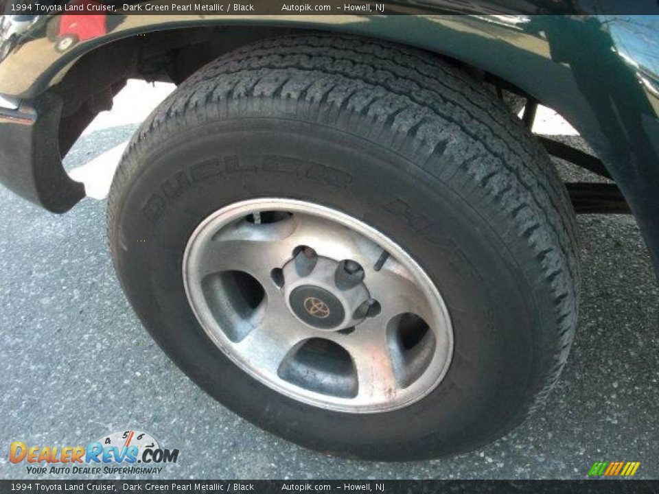 1994 Toyota Land Cruiser Dark Green Pearl Metallic / Black Photo #19