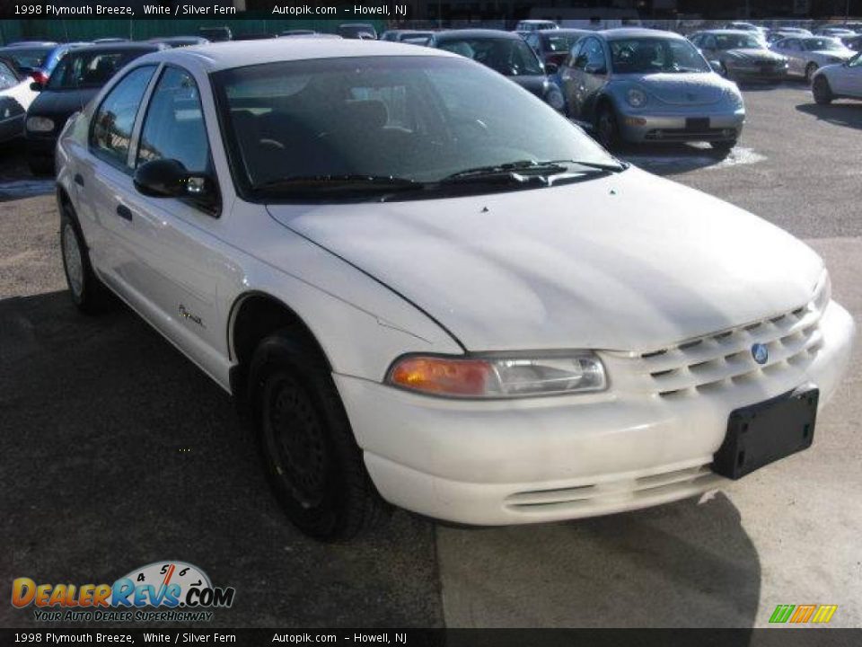1998 Plymouth Breeze White / Silver Fern Photo #3