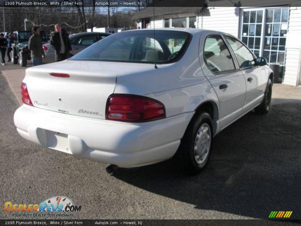 1998 Plymouth Breeze White / Silver Fern Photo #5