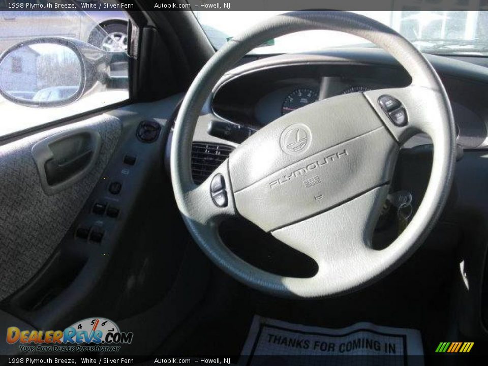 1998 Plymouth Breeze White / Silver Fern Photo #13