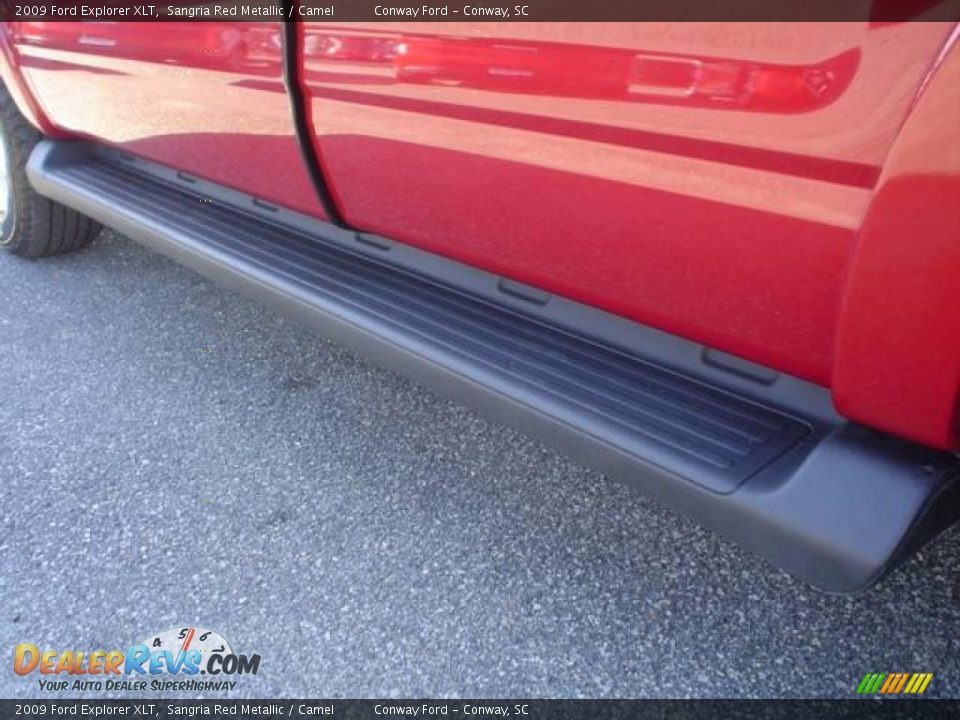 2009 Ford Explorer XLT Sangria Red Metallic / Camel Photo #10