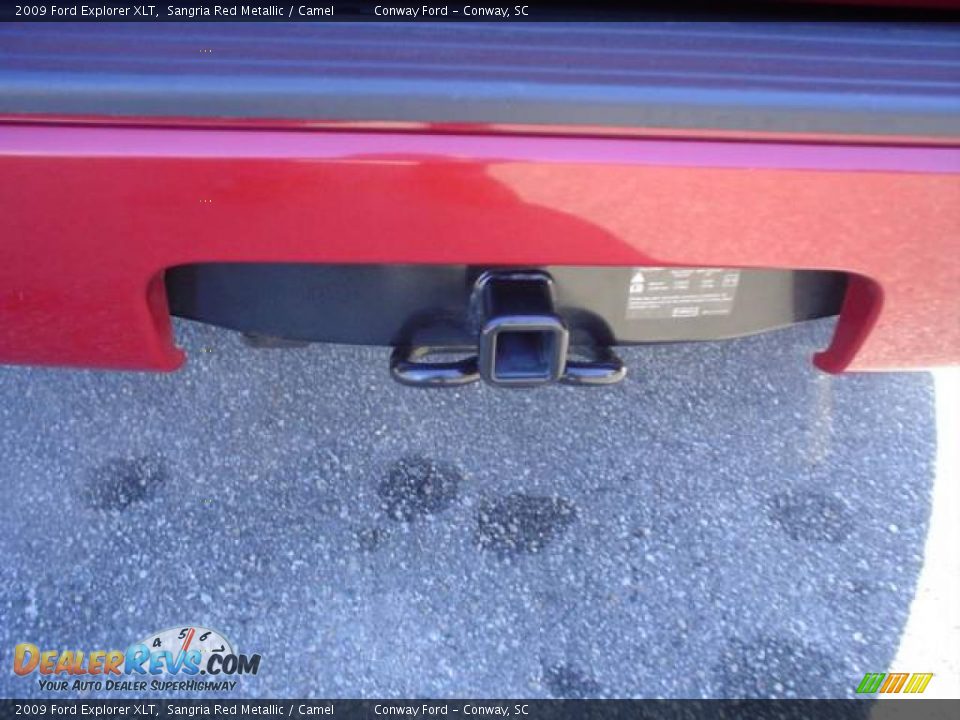 2009 Ford Explorer XLT Sangria Red Metallic / Camel Photo #15