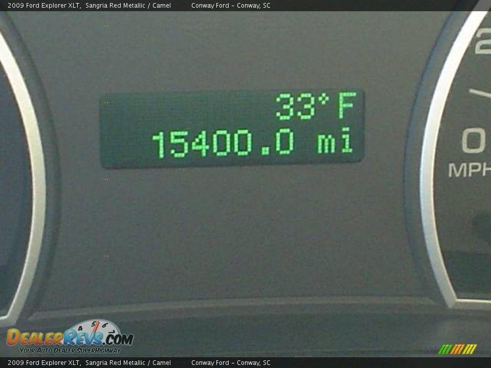 2009 Ford Explorer XLT Sangria Red Metallic / Camel Photo #25