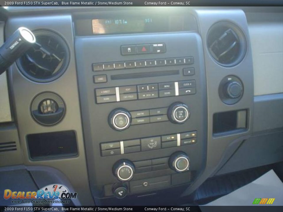 2009 Ford F150 STX SuperCab Blue Flame Metallic / Stone/Medium Stone Photo #25