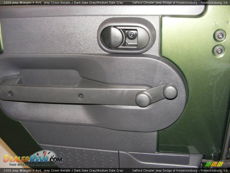 2009 Jeep Wrangler X 4x4 Jeep Green Metallic / Dark Slate Gray/Medium Slate Gray Photo #19