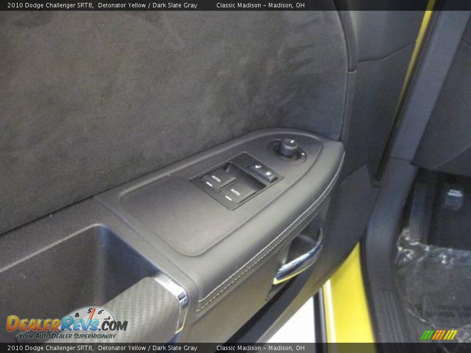 2010 Dodge Challenger SRT8 Detonator Yellow / Dark Slate Gray Photo #5