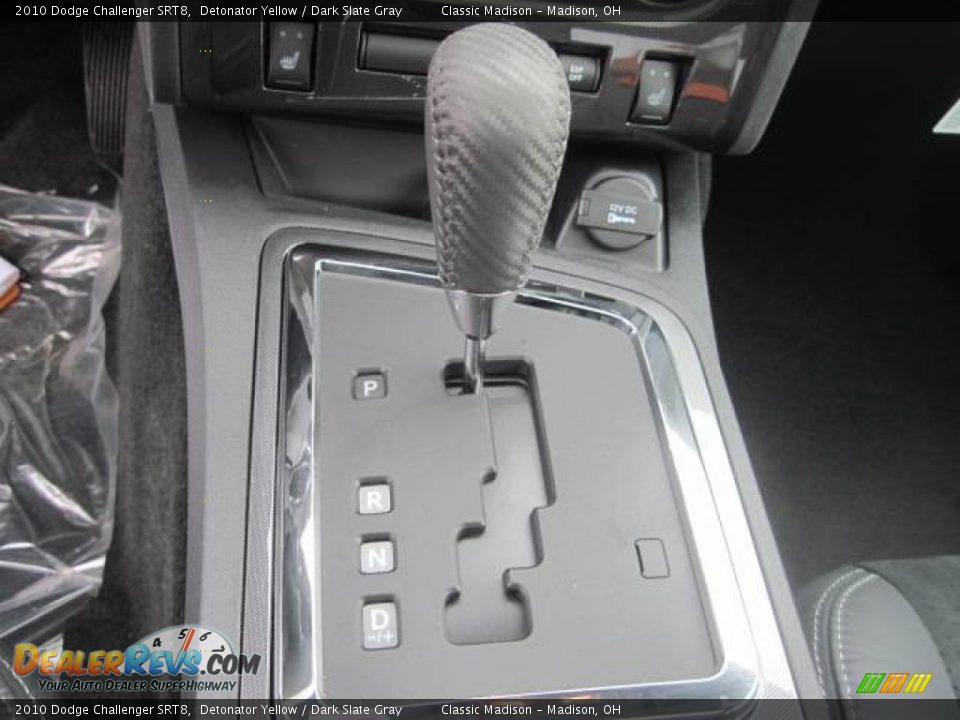 2010 Dodge Challenger SRT8 Detonator Yellow / Dark Slate Gray Photo #9