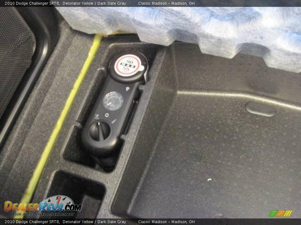 2010 Dodge Challenger SRT8 Detonator Yellow / Dark Slate Gray Photo #15