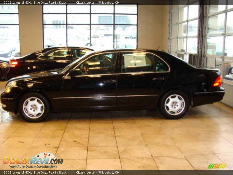 2002 Lexus LS 430 Blue Onyx Pearl / Black Photo #1