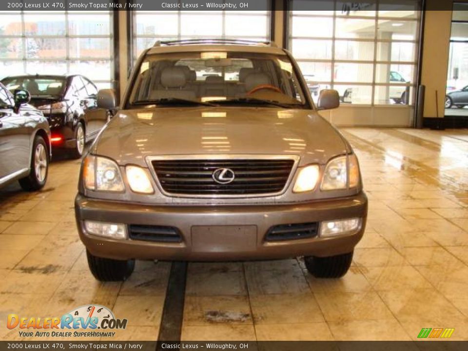 2000 Lexus LX 470 Smoky Topaz Mica / Ivory Photo #2