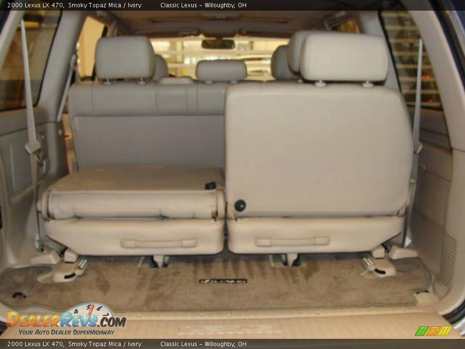 2000 Lexus LX 470 Smoky Topaz Mica / Ivory Photo #24
