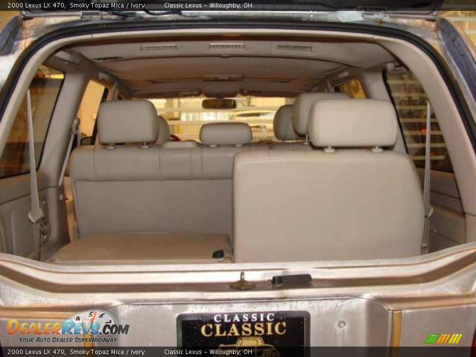 2000 Lexus LX 470 Smoky Topaz Mica / Ivory Photo #25