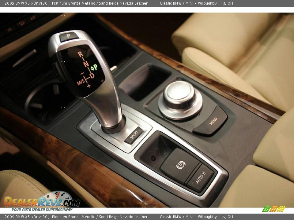2009 BMW X5 xDrive30i Platinum Bronze Metallic / Sand Beige Nevada Leather Photo #19