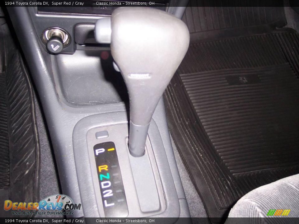 1994 Toyota Corolla DX Super Red / Gray Photo #19