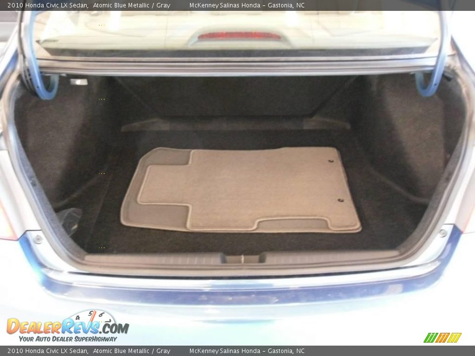 2010 Honda Civic LX Sedan Atomic Blue Metallic / Gray Photo #13