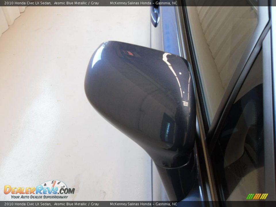 2010 Honda Civic LX Sedan Atomic Blue Metallic / Gray Photo #20