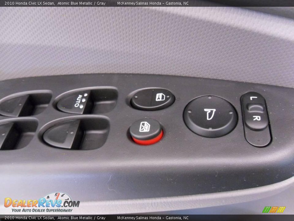 2010 Honda Civic LX Sedan Atomic Blue Metallic / Gray Photo #29