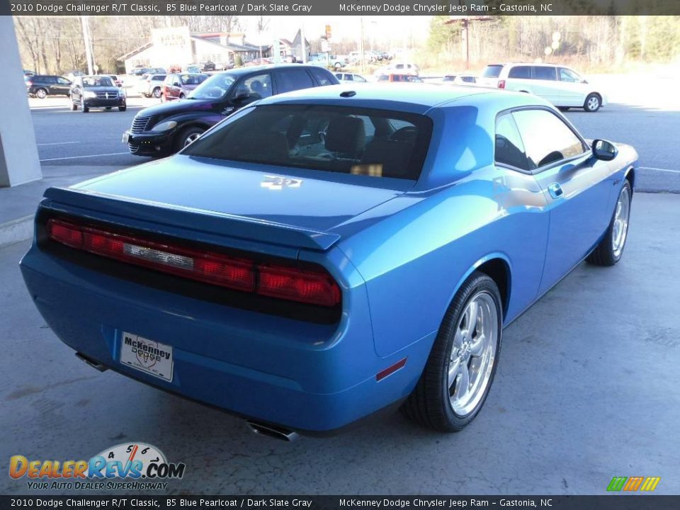 2010 Dodge Challenger R/T Classic B5 Blue Pearlcoat / Dark Slate Gray Photo #4