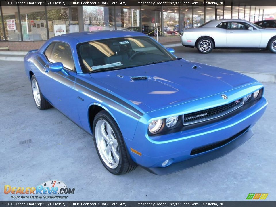 2010 Dodge Challenger R/T Classic B5 Blue Pearlcoat / Dark Slate Gray Photo #5
