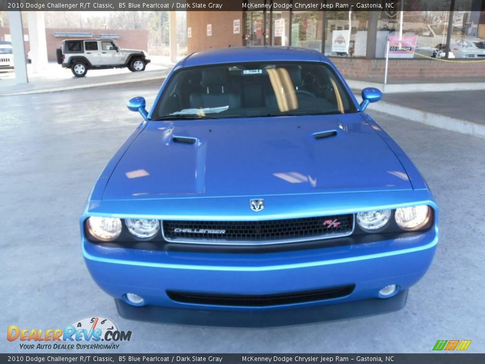 2010 Dodge Challenger R/T Classic B5 Blue Pearlcoat / Dark Slate Gray Photo #6