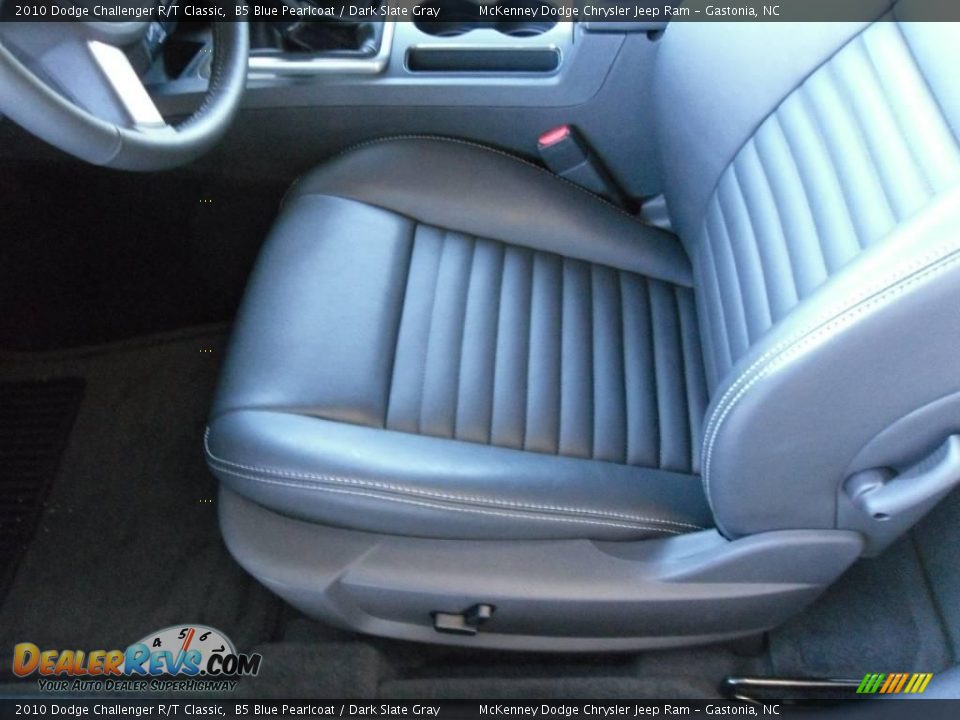 2010 Dodge Challenger R/T Classic B5 Blue Pearlcoat / Dark Slate Gray Photo #8