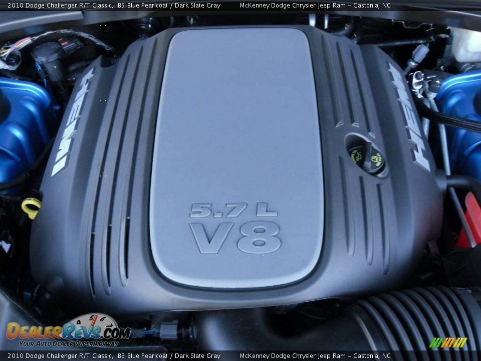 2010 Dodge Challenger R/T Classic B5 Blue Pearlcoat / Dark Slate Gray Photo #20