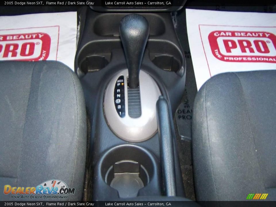 2005 Dodge Neon SXT Flame Red / Dark Slate Gray Photo #20