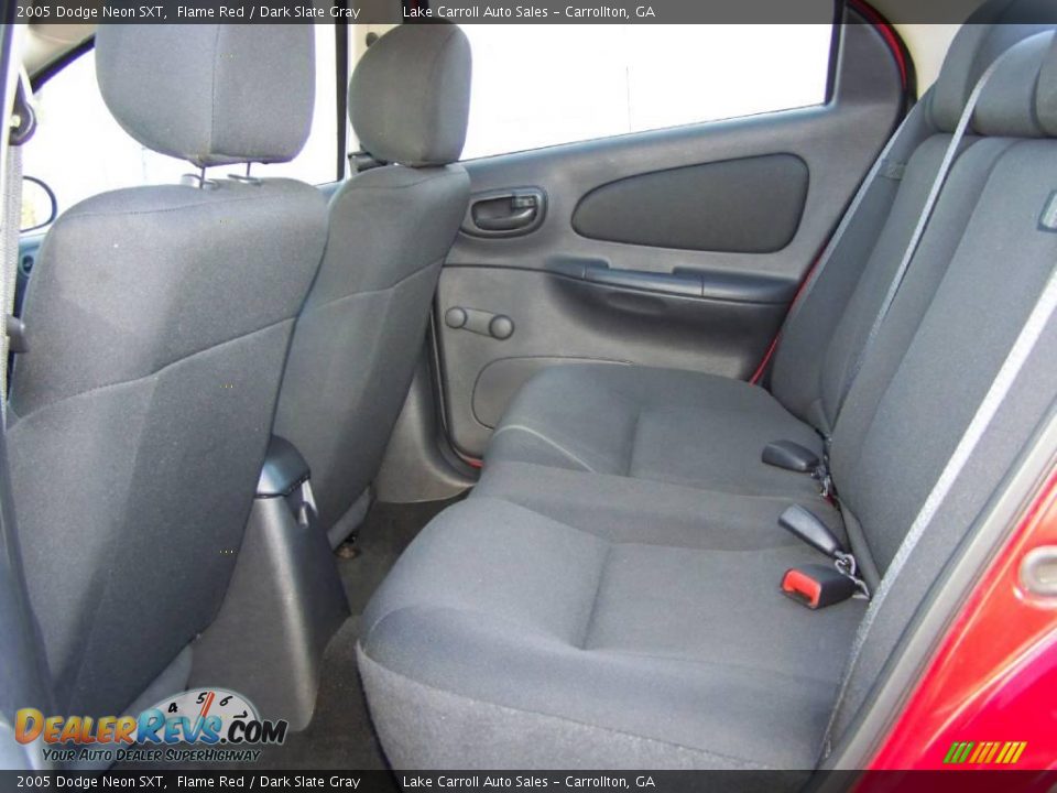 2005 Dodge Neon SXT Flame Red / Dark Slate Gray Photo #25