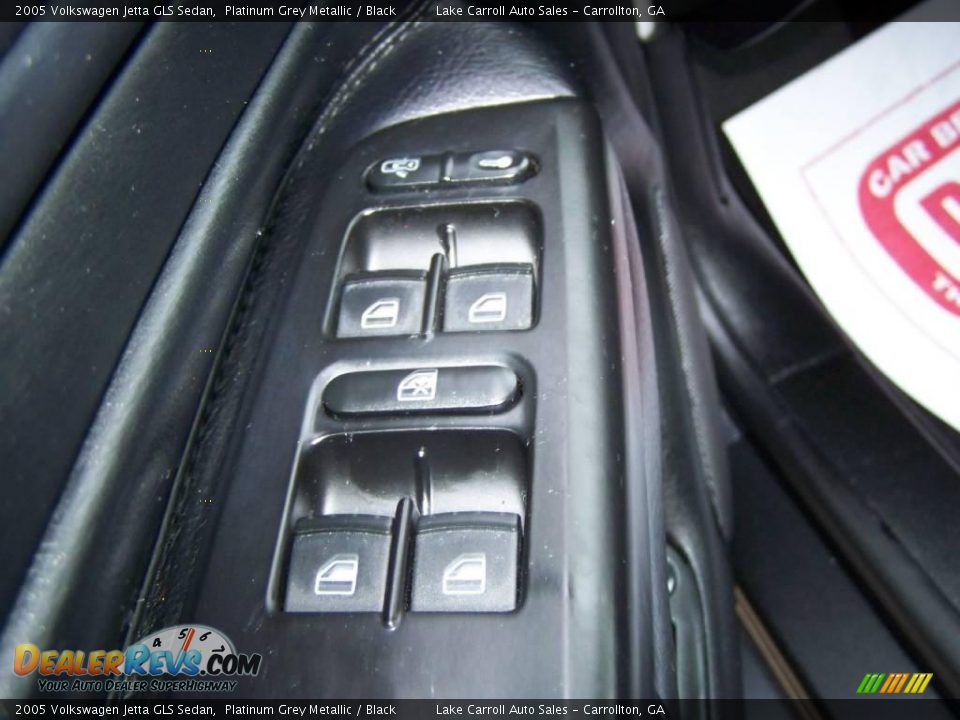 2005 Volkswagen Jetta GLS Sedan Platinum Grey Metallic / Black Photo #18