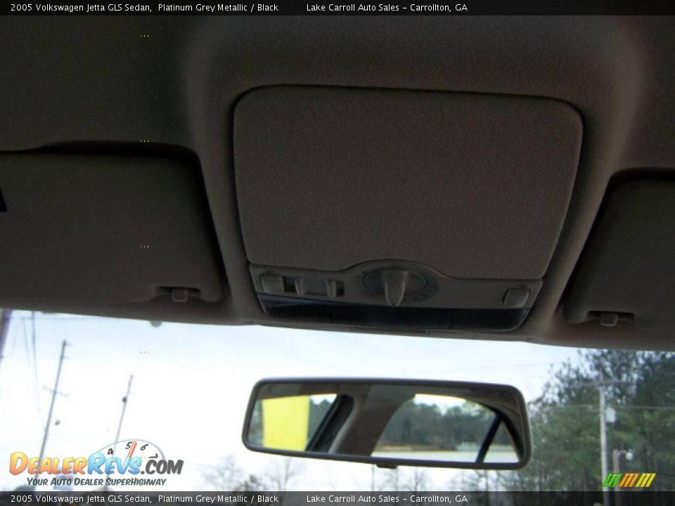 2005 Volkswagen Jetta GLS Sedan Platinum Grey Metallic / Black Photo #22