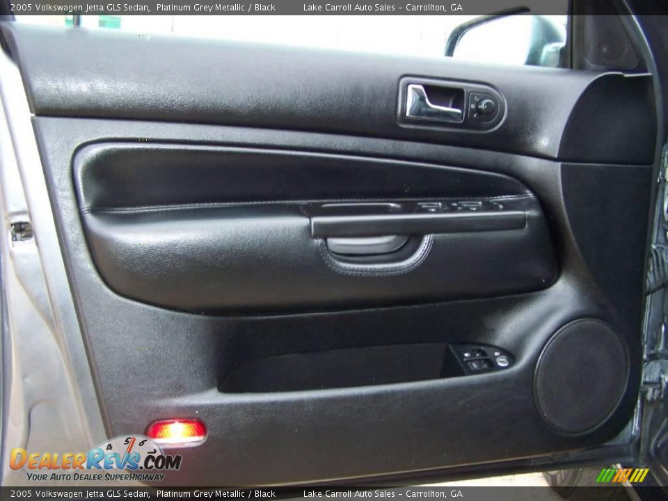 2005 Volkswagen Jetta GLS Sedan Platinum Grey Metallic / Black Photo #27