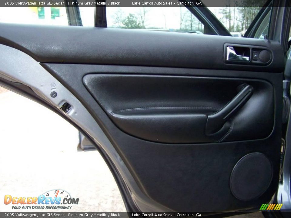 2005 Volkswagen Jetta GLS Sedan Platinum Grey Metallic / Black Photo #29