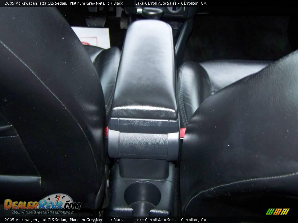 2005 Volkswagen Jetta GLS Sedan Platinum Grey Metallic / Black Photo #32